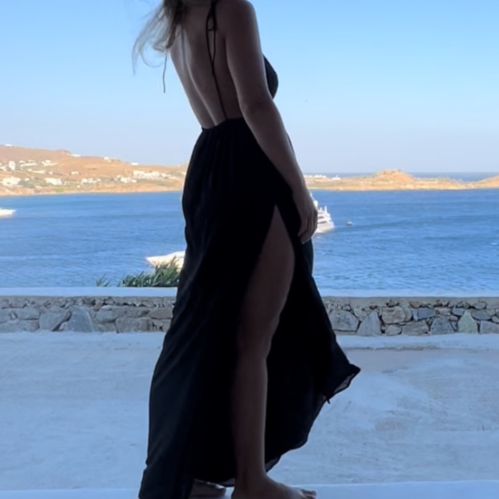 REVOLVE black maxi dress